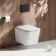 Kent Rimless Tornado Wall Hung Toilet With Premium Soft Close Slim Seat