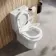 Brooklyn Rimless Close Coupled Toilet With Soft Close Seat