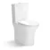 Brooklyn Rimless Comfort Height Close Coupled Toilet With Premium Soft Close Slim Seat