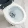 Hudson Traditional Low-Level Toilet With Inky Blue Seat & Pedestal Basin - Double Tap Hole