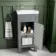 Bermuda Dove Grey Cloakroom Basin Vanity 400mm