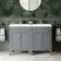 Bermuda Dove Grey Double Basin Vanity 1200mm
