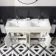 Bermuda Chalk White Double Basin Vanity 1200mm