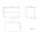 Corsica Storm Grey Wall Hung Drawer Vanity 800mm