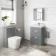Avon Stone Grey Basin Drawer Vanity 600mm
