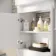 Harper Gloss White Vanity with Semi Recessed Basin 600mm