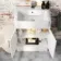 Harper Gloss White Vanity with Semi Recessed Basin 600mm