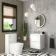 Austin Gloss White Wall Hung Basin Drawer Vanity 500mm