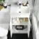 Avon Gloss White Combination Vanity Basin and Aruba Toilet 1000mm