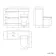 Trent Gloss White Combination Basin Drawer and Aruba Toilet 1100mm - Left Handed