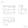 Trent Gloss White Combination Basin Drawer and Atlanta Toilet 1100mm - Right Handed