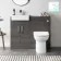 Harper Charcoal Elm Combination Vanity Basin & Aruba Toilet 1000mm
