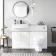 Foster Gloss White Back To Wall Unit and Seattle Toilet