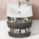 Bali Tungsten Grey Basin Drawer Vanity 600mm