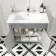 Bermuda Dove Grey Basin Vanity and Back To Wall Unit 1300mm (Excludes Pan & Cistern)