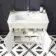 Bermuda Chalk White Basin Vanity and Back To Wall Unit 1300mm (Excludes Pan & Cistern)