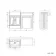 Monaco Dove Grey Vanity Traditional Basin with Marble Top 1200mm (Excludes Pan & Cistern)