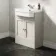 Monaco Chalk White Traditional Basin Vanity 600mm