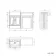 Monaco Chalk White Vanity Traditional Basin with Marble Top 1200mm (Excludes Pan & Cistern)