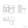 Monaco Graphite Grey Combination Vanity Basin and Seattle Toilet 1200mm
