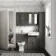 Monaco Graphite Grey Vanity Traditional Basin with Marble Top 1200mm (Excludes Pan & Cistern)