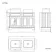 Lucia Graphite Grey Double Vanity with Oak Effect Top & Curved Counter Top Basin 1200mm