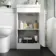 Avon Gloss White Combination Vanity Basin and Aruba Toilet 950mm