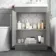Avon Stone Grey Combination Vanity Basin and Boston Toilet 1100mm