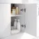 Harper Gloss White Combination Vanity Basin and Boston Toilet 1500mm