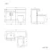 Harper Stone Grey Combination Vanity Basin and Boston Toilet 1200mm - Left Handed
