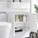Foster Gloss White Combination Vanity Basin and Boston Toilet 1200mm - Right Handed