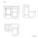 Bermuda Dove Grey Combination Vanity Basin and Boston Toilet 1000mm