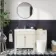Bermuda Chalk White Combination Vanity Basin and Boston Toilet 1300mm