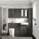 Monaco Graphite Grey Combination Vanity Basin and Boston Toilet 1500mm