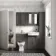 Monaco Graphite Grey Vanity Traditional Basin Marble Top 1200mm (No Pan & Cistern) - Brass Accents