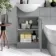 Quartz Stone Grey Combination Vanity Basin and Seattle Toilet 950mm