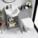 Quartz Stone Grey Combination Vanity Basin and Seattle Toilet 950mm