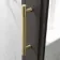 Graphite Grey Mirror Cabinet 700x500mm - Brass Knurled Handles