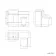 Foster Tungsten Grey Combination Vanity Basin and Tucson Toilet 1200mm - Left Handed