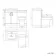 Mersey Gloss White Combination Vanity Basin and Miami Toilet 1100mm