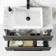 Elba Graphite Grey Wall Hung Drawer Vanity with Marble Top & Cody Basin 800mm - Black Accents