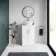 Mersey Gloss White Vanity with Oval Basin 500mm