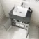 Milos Slate Grey Vanity with Troy Basin 800mm - Chrome Handles