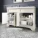 Lucia Chalk White Double Basin Vanity 1200mm