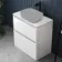 Corsica Gloss White Drawer Vanity with Marble Top 800mm - Excludes Counter Top Basin