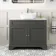 Lucia Graphite Grey Vanity with Marble Top & Curved Counter Top Basin 1030mm