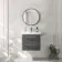 Omaha Slate Grey Wall Hung Basin Drawer Vanity 600mm