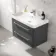 Omaha Slate Grey Wall Hung Basin Drawer Vanity 800mm