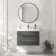 Omaha Slate Grey Wall Hung Basin Drawer Vanity 800mm