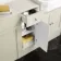 Monaco Chalk White Side Cabinet Unit 300mm